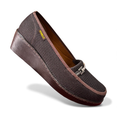 Romulo Casual Textil Caf&eacute; Mujer Talla 38 Ref 3016